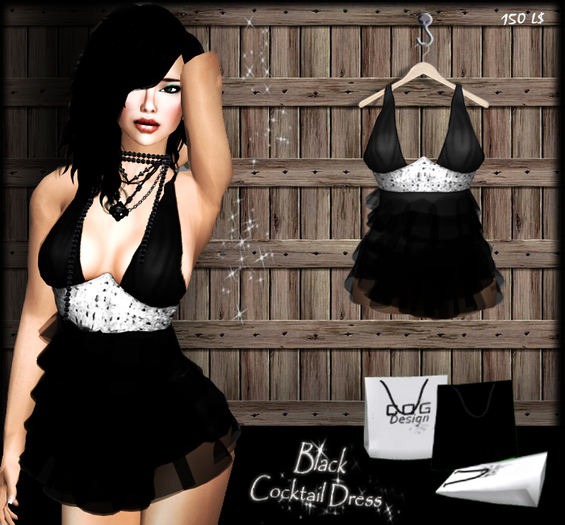Cocktail Dress - black -