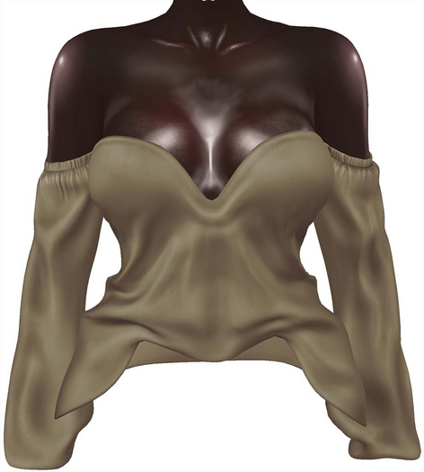 Kaithleen's Kelsey Silk Top - Khaki