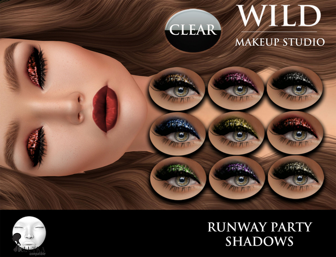 :::WILD:::Makeup Runway Party Eyeshadows LELUTKA/OMEGA/BOM