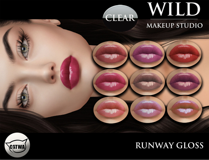 :::WILD:::Makeup Studio Runway Gloss CATWA/OMEGA/BOM