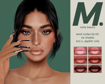 Second Life Marketplace - meta beauty - send nudes lip kit (lelutka HD)