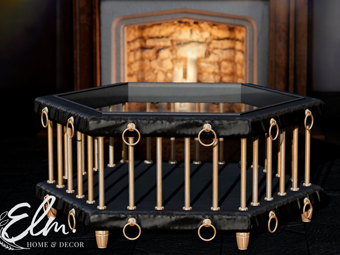 Elm. Caged Coffee Table [FATPACK]