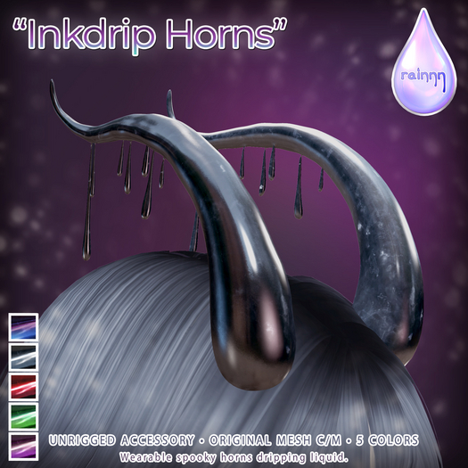 rainnn - Inkdrip Horns [FATPACK]