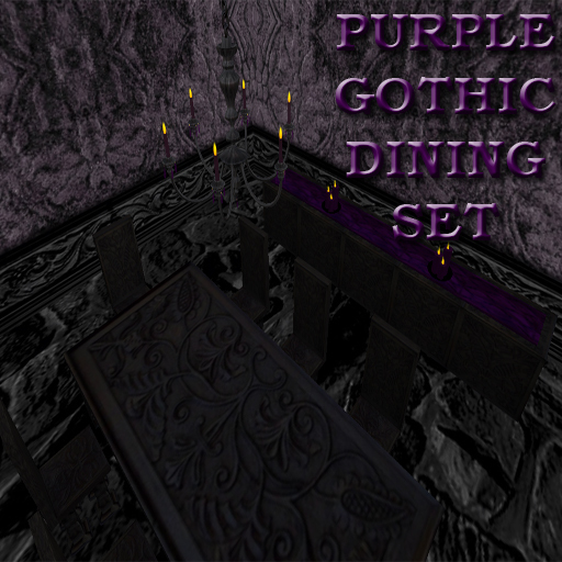 UD Purple Goth Dining Boxed