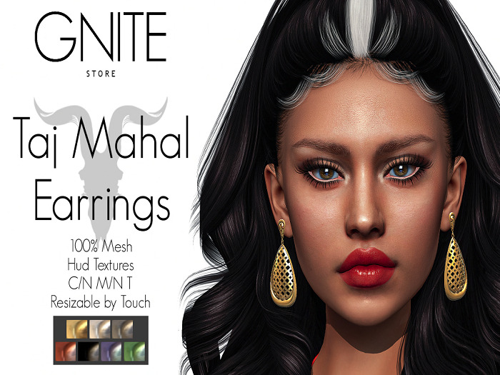 Gnite - Taj Mahal Earring