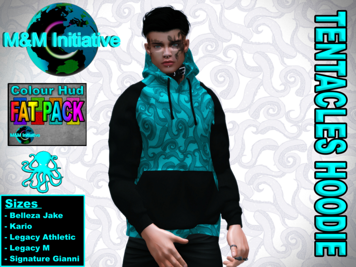 M&M Initiative - Delivery Hud - Tentacles Hoodie Fat Pack