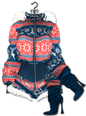 Graffitiwear Reindeer Krissy Kringle