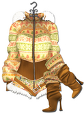 Graffitiwear Crosstitch Krissy Kringle