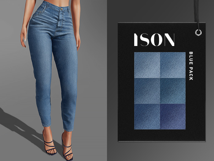 ISON - zoe denim jeans (blue)
