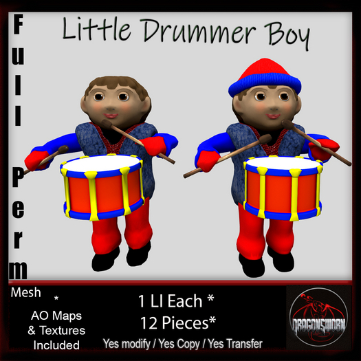 Full Perm Little Drummer Boy