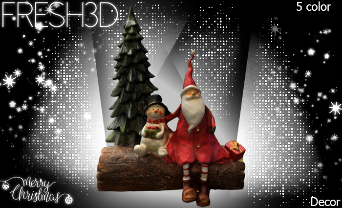 FRESH3D Santa&Snowman