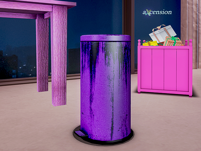 aX: Paper Trash Purple