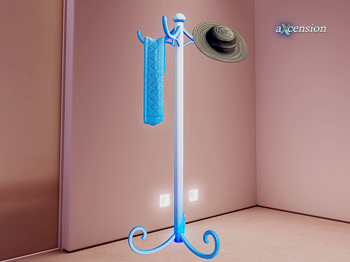 aX: Clothes Rack Blue