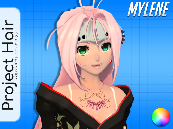 [Project Hair] Mylene (Rigged)