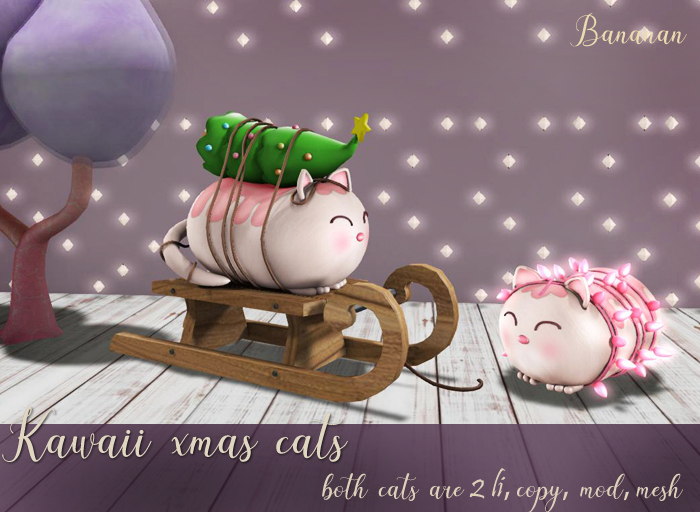 Xmas Kawaii cats