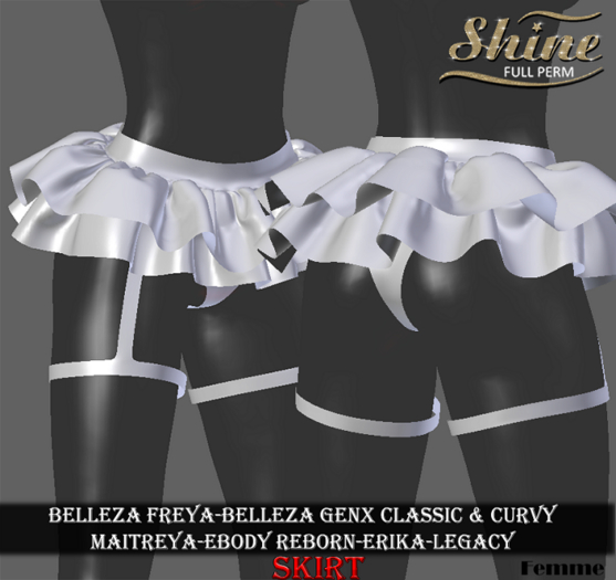 [SHINE FULL PERM] SKIRT FEMME