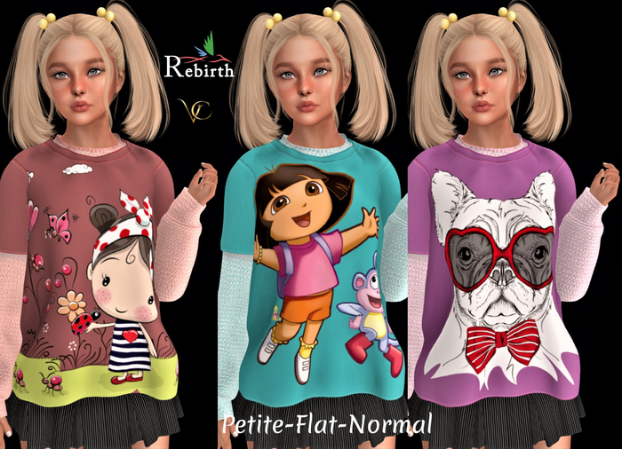 [V.C] Elize T-shirt-Rebirth pack 3