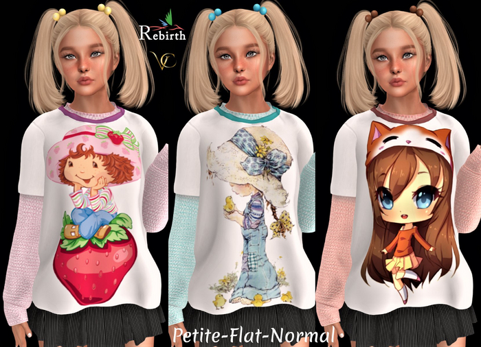 [V.C] Elize T-shirt-Rebirth pack 2
