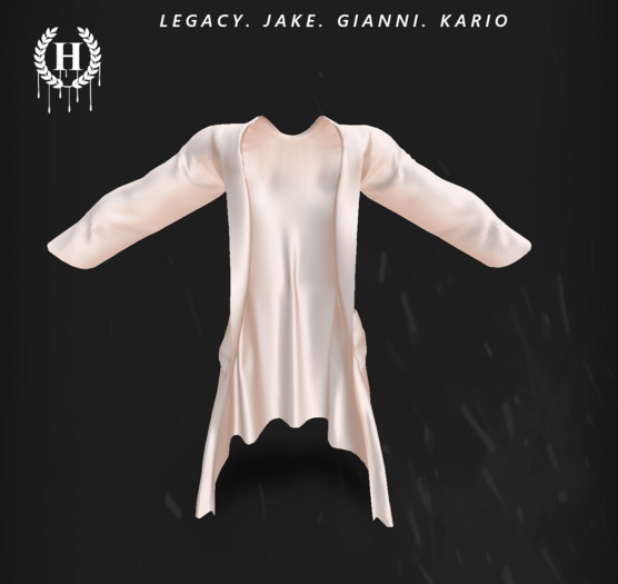 [H.] LUX ROBE TAN-  Unpack.