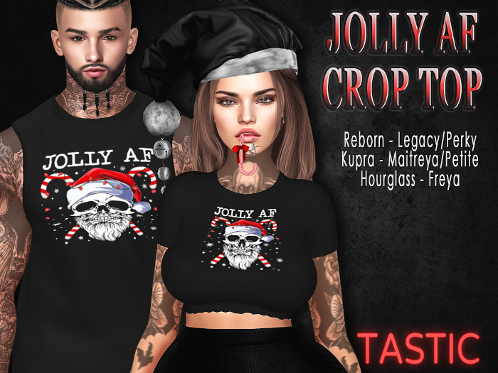 Tastic-Jolly AF Crop Top 