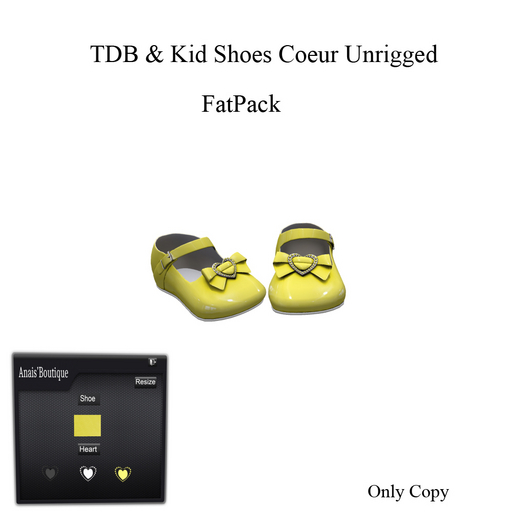 TDB & Kid Shoes Coeur Unrigged Yellow