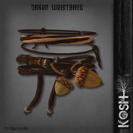 KOSH- OAKEN WRISTBAND