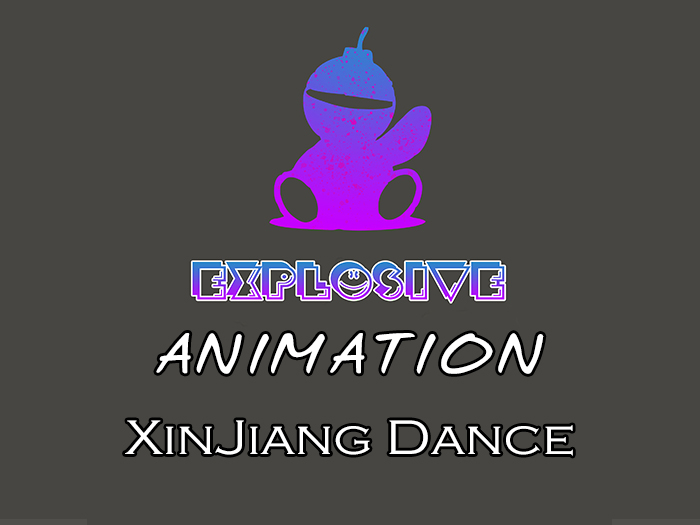 Explosive animation - XinJiang Dance