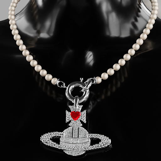 BWOKE "VIVI" PEARL CHAIN