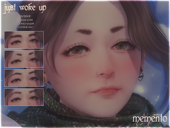 memento. Just Woke Up Brows :{EvoX}: | Cute and Unkempt Eyebrows