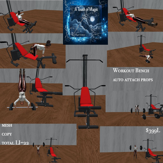 Workout Weight Bench-Box LI=22