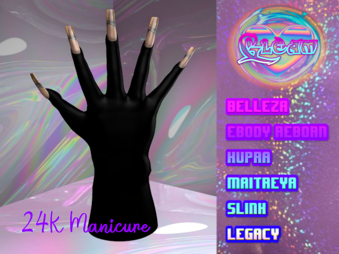 GLEAM: 24K Manicure - Square