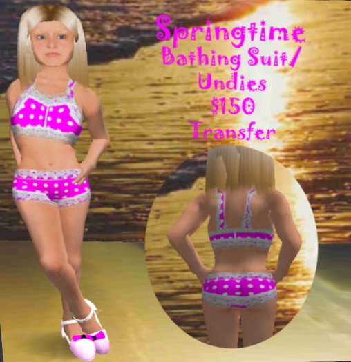 springtime bathing suit boxed