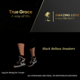 [TG] Black Belleza Sneakers