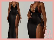 Rosary. Lindsay . Satin Black