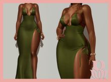 Rosary. Lindsay . Satin Green