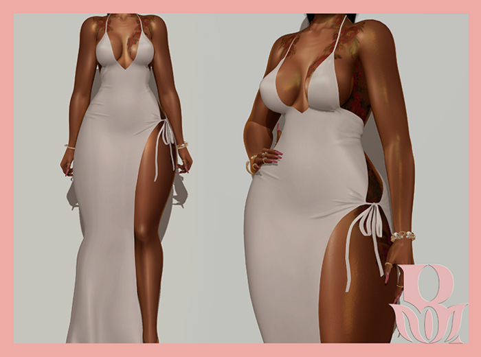 Rosary. Lindsay . Satin White