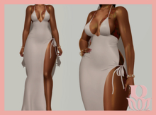 Rosary. Lindsay . Satin White