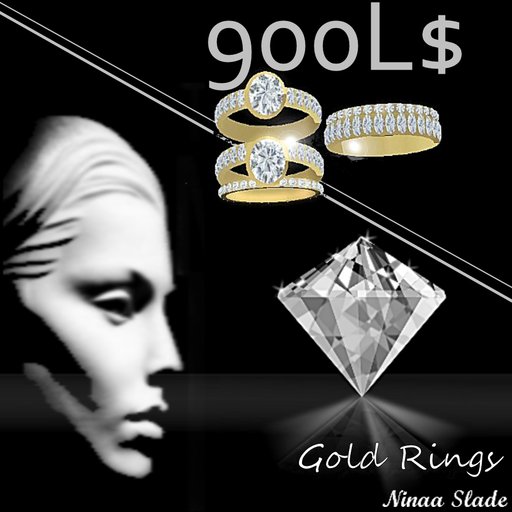 FIN Fashion - Ring Set Gold