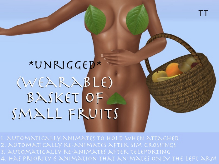 [TT] K'in ( Wearable ) Amazon Small Fruits Basket