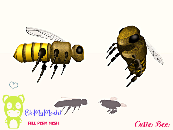 OhMyMesh! Cutie Bee Full Perm Mesh