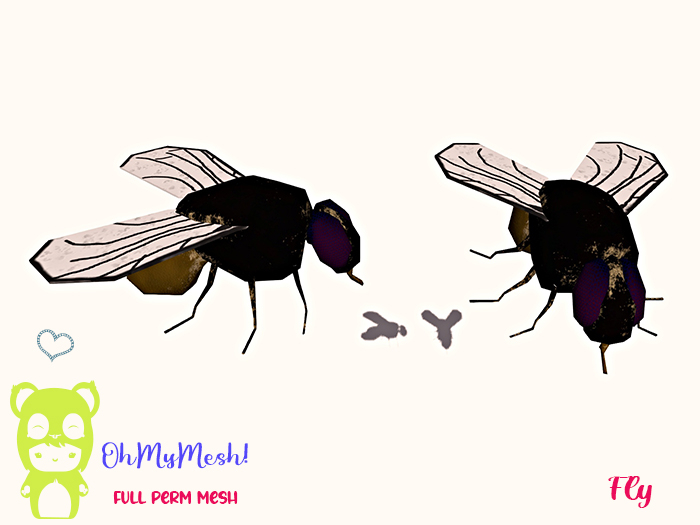 OhMyMesh! Fly Full Perm Mesh