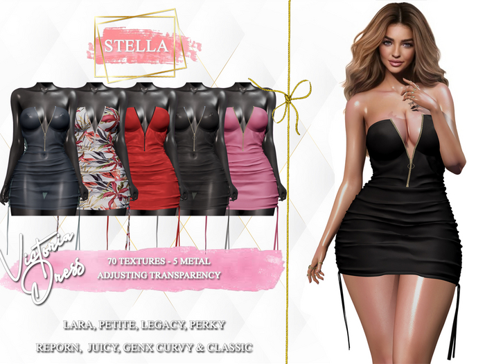 {ST} Victoria Dress *FATPACK*
