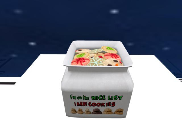 **Eagle's Decor** Christmas Cookie Tip Jar