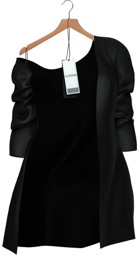 Asteria"Liza"[REBORN/Kupra/Maitreya/Legacy/HG/Freya]Jacket Blac