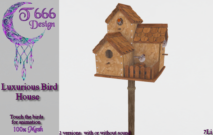 - Luxurious Bird House -