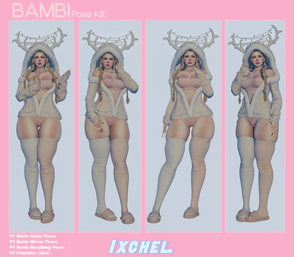 IXCHEL. - Bambi Pose Kit