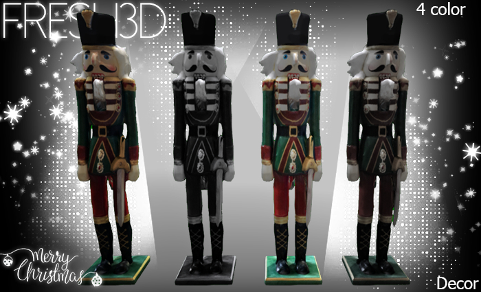 FRESH3D Xmas Nutcracker