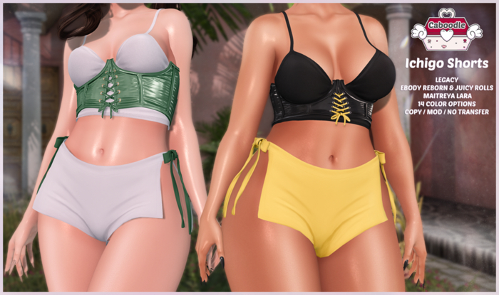 Caboodle - Ichigo Shorts - Fatpack