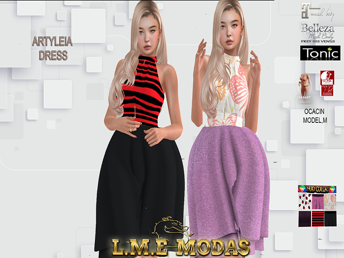 { L.M.E }ARTYLEIA DRESS#411