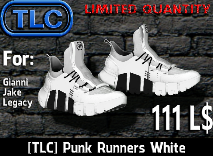 [TLC] Punk Runners White
